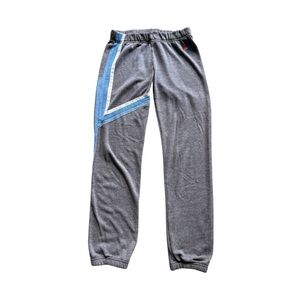 Aviator Nation Gray Sweatpants with Blue Accents XS